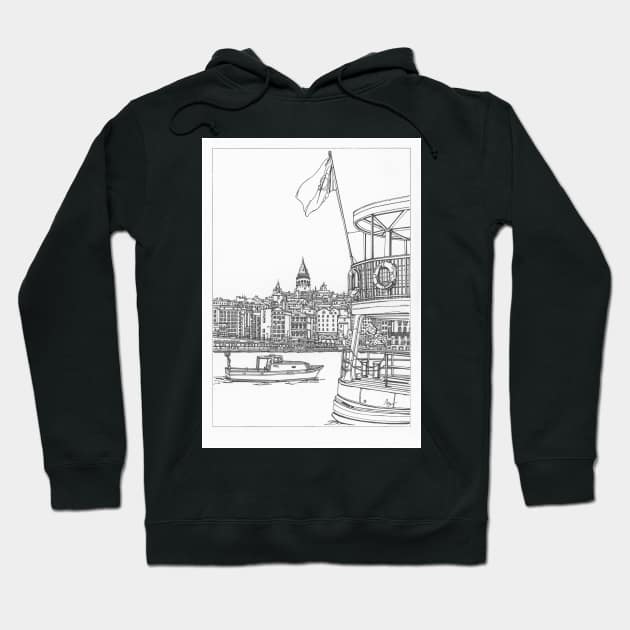 Istanbul Hoodie by valery in the gallery